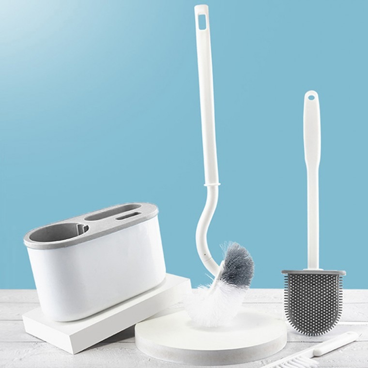 3in1 Toilet Brush – Bộ bàn chải vệ sinh nhà vệ sinh đa năng