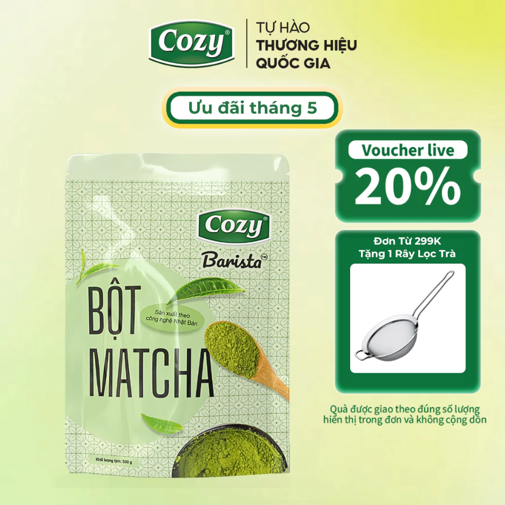 Bột trà xanh Kojibarista Matcha Bột trà xanh Kojibarista Matcha