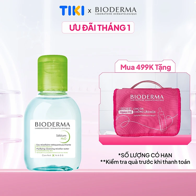 Tẩy trang Bioderma Sebium H2O Micellar Technology